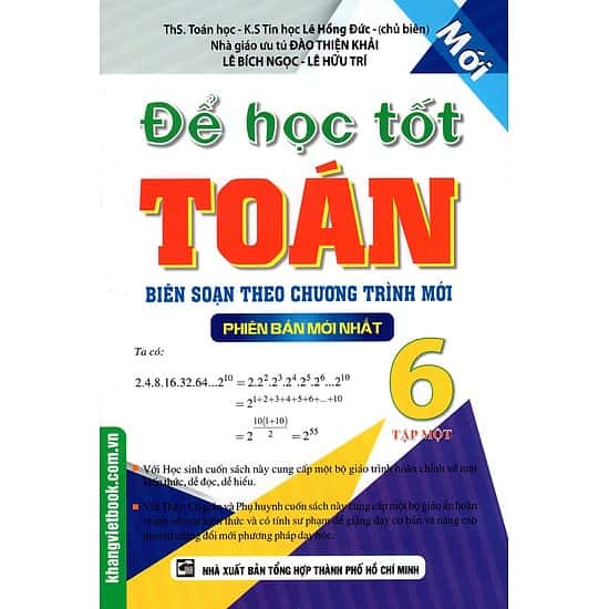 Để Học Tốt Toán Học Lớp 6