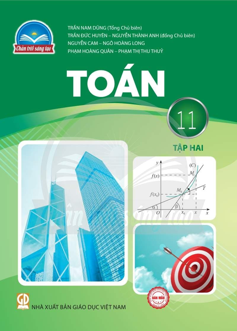 Toán 11 Tập 2 - Chân Trời Sáng Tạo